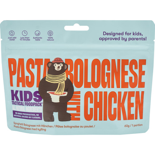 Tactical FoodPack - KIDS Pasta Bolognese with Chicken 60g