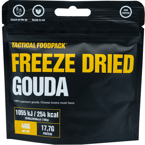 Tactical Foodpack - Freeze-Dried Gouda Snacks 40g