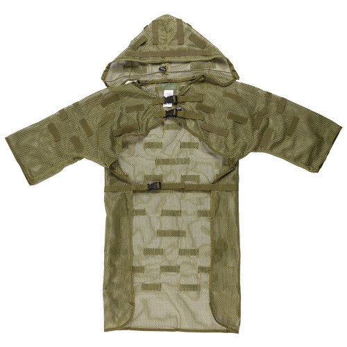 MFH - Mesh Coat with loops, for camo, OD green