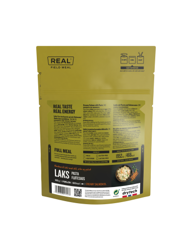 REAL® Drytech - Saumon avec pâtes et sauce à la crème ARCTIC FIELD RATION