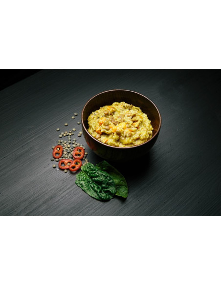 REAL® Drytech - Couscous con lenticchie e spinaci 700 kcal - Full Meal