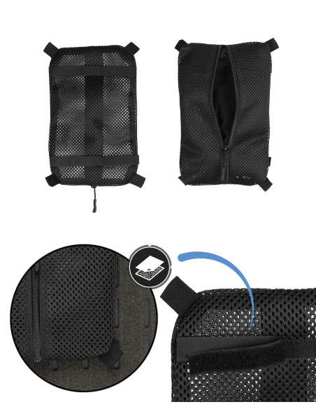 MIL-TEC® - Sac en filet avec velcro