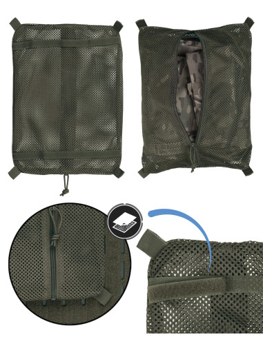 MIL-TEC® - Sac en filet avec velcro