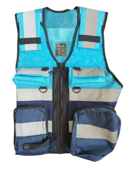 DIVICUS - Reflective Vest PRO 2.0 UNO Blue / Navy Blue
