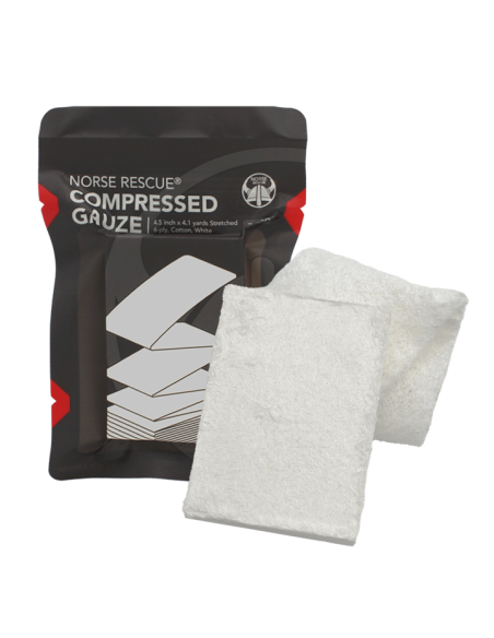 NORSE RESCUE® - Komprimierte Mullbinde, Z-Faltung