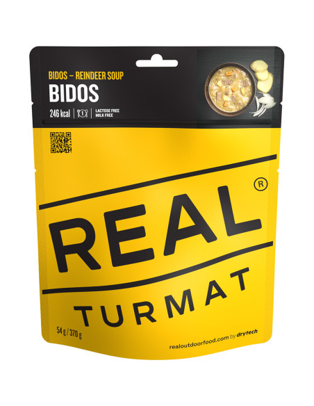 REAL® Drytech - Soupe de renne Bidos 246 kcal - TURMAT