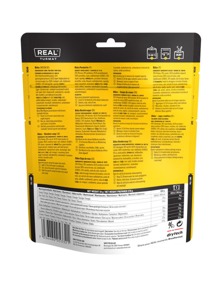 REAL® Drytech - Bidos Rentiersuppe 246 kcal - TURMAT