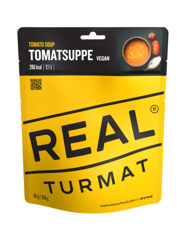 REAL® Drytech - Zuppa di pomodoro, vegana 286 kcal - TURMAT