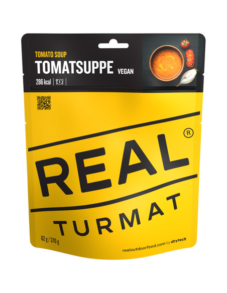 REAL® Drytech - Zuppa di pomodoro, vegana 286 kcal - TURMAT