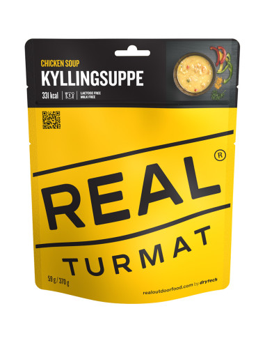 REAL® Drytech – Zuppa di pollo 331 kcal – TURMAT