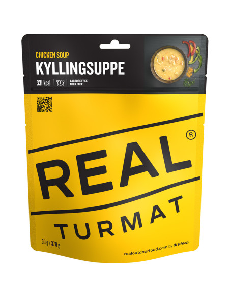 REAL® Drytech – Hühnersuppe 331 kcal – TURMAT