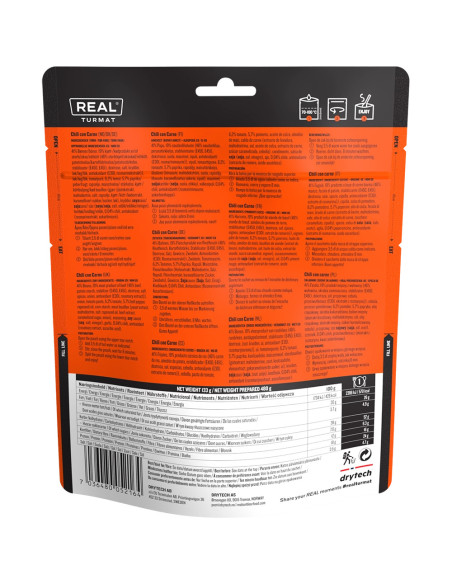REAL® Drytech – Chili con carne  – TURMAT