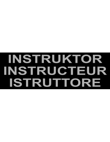 DIVICUS - Reflective Patch - INSTRUCTEUR