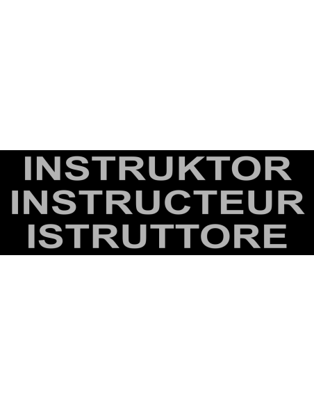 DIVICUS - Reflective Patch - INSTRUKTOR