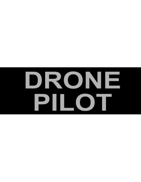 OTD - Reflective Patch "DRONE PILOT"