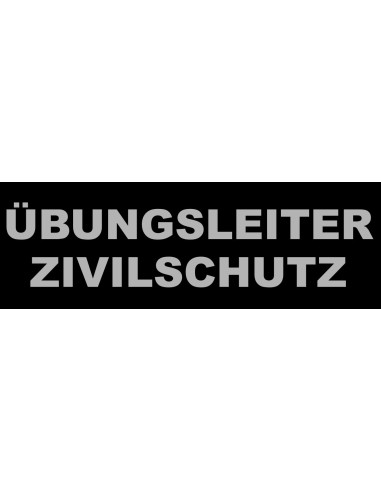 OTD - Reflective Patch "ÜBUNGSLEITER ZIVILSCHUTZ"