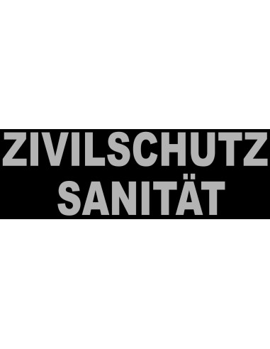 DIVICUS - Reflective Patch - ZIVILSCHUTZ SANITÄT