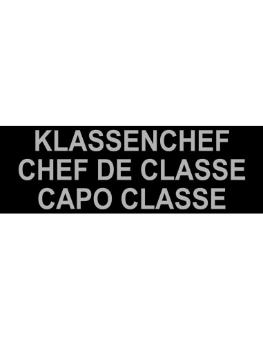 OTD - Reflective Patch "CAPO CLASSE"