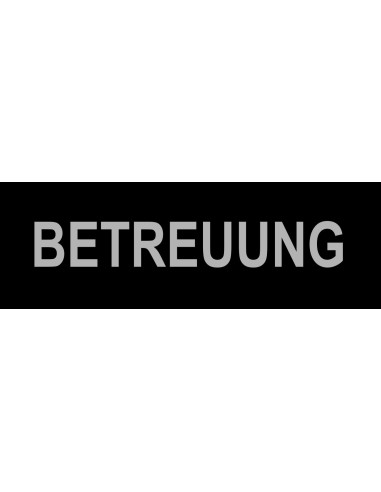 DIVICUS - Reflective Patch - BETREUUNG