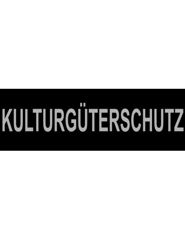 DIVICUS - Reflective Patch - KULTURGÜTERSCHUTZ