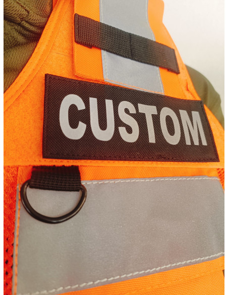 DIVICUS - Customised front patch MKII Black
