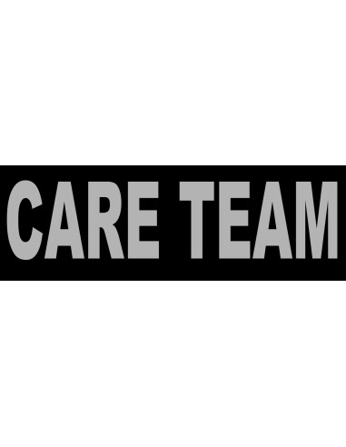 DIVICUS - Reflective Patch - CARE TEAM