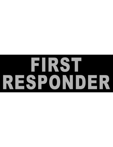 DIVICUS - Reflective Patch - FIRST RESPONDER
