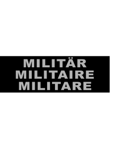DIVICUS - Reflective Patch - MILITAIRE