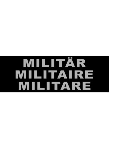 DIVICUS - Reflective Patch - MILITAIRE