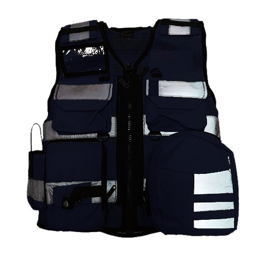 DIVICUS - Reflective vest PRO Navy Blue