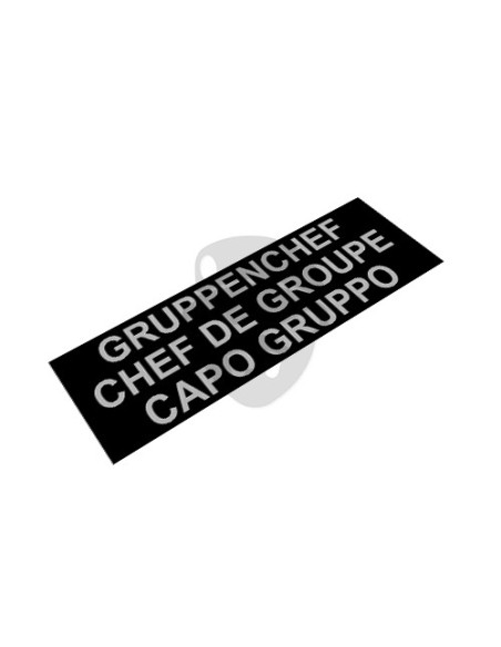 OTD - Reflective Patch "GRUPPENCHEF"