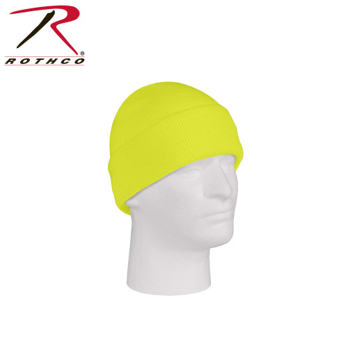 Rothco - Fine Knit Watch Cap Safety Green