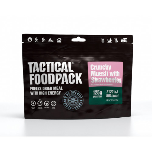 Tactical Foodpack - Crunchy Muesli with Strawberries 125g
