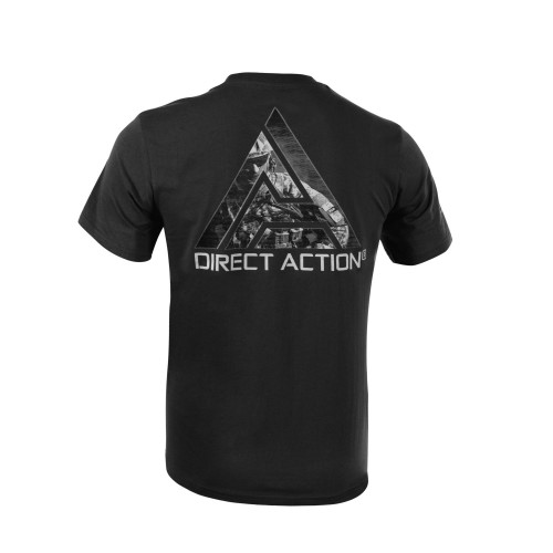 Direct Action - T-SHIRT Logo D.A.® Nr. 3 - Cotton Black
