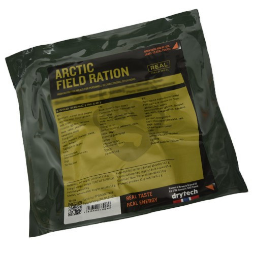 REAL Drytech - Pulled Pork cor riso ARCTIC FIELD RATION